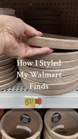 Walmart Finds and Styling #walmart #walmartfinds #stylingideas #stylingtips #kitchenstyling #homedecor 