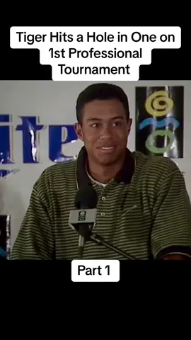 Part 1: Tiger Woods hits a Hole in One in his First Professional Tournament  @SwingSavvy  #golf #tigerwoods                             (via PGA Tour on FB)