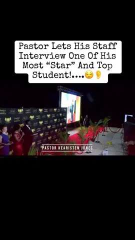 Pastor Lets His Staff Interview One Of His Most “Star” And Top Student!…. #fyp #tiktok #foryou #iykyk #church 
