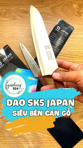 Dao thái JAPAN SK5 ASAKH, dao làm bếp siêu bén được làm từ thép trắng không gỉ với cán gỗ hàng cao cấp  #daothainhat #daosk5 #daonhat #daojapan #asakh #sk5 #daolambep #daonhabep #daocango# #review #reviewsanpham #xuhuong #giadung954