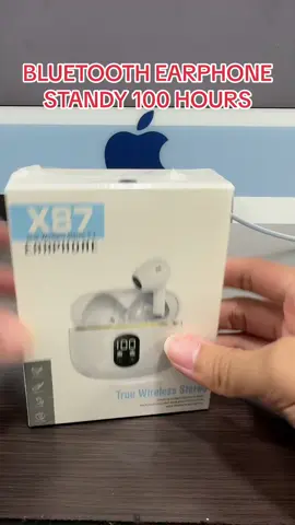 Cari bluetooth earphone yg boleh tahan standby sehingga 4 HARI ? Ini barangnyaaaa 😍🔥 #fypシ #fyp #bluetoothearphone #x87 #x87earphone 