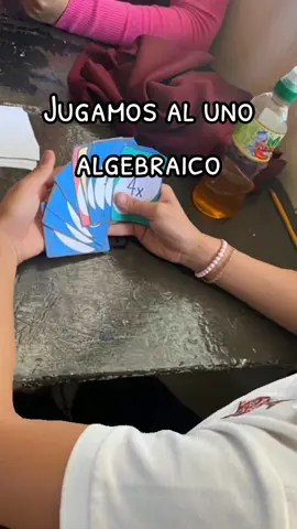 Uno algebraico #matemáticas #algebra #juegosdivertidos  #materialdidactico #secundaria #maestros 