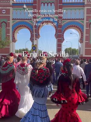 Qué hermosa tradición la de la Feria de Sevilla🌹🇪🇸🎠 #feriadeabril #sevilla #feriadesevilla #spain #andalusia #feriadeabril2024 #sevillanas #feriadesevilla2024 #españa #flamenco 