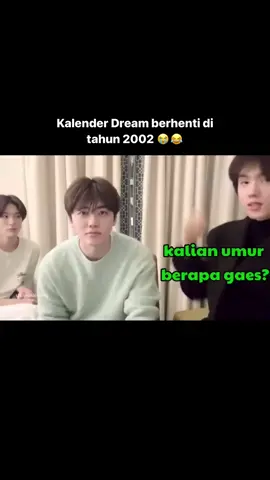 mustahil ada orang yang lahir setelah tahun 2002☺️ #jaemin #jeno #jisung #nctdream #fypgakni 