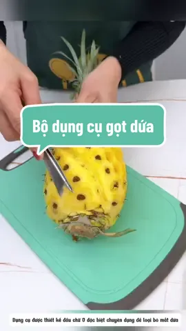 Dụng Cụ Gọt Dứa Bằng Thép Không Gỉ, Dụng Cụ Gọt Trái Cây, Thìa, Bộ Dụng Cụ #dogiadung #dogiadungtienich #dogiadungthongminh #dogiadunggiare #gotdua #dungcugotdua #daogotdua 