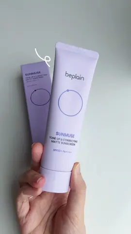 Kem chống nắng cà rốt tím ⋆˙⟡♡ 𐙚 #kcn #beplain #sunmuse 