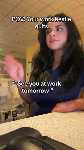 Bye work bestie💓 @RandiSav 🤎 #nursetok #nurse #nurselife #nightshiftnurse  #workbestie 