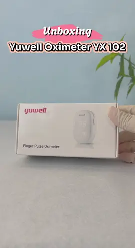 Unboxing Yuwell Oximeter YX 102  #fyp #viral #oximeter #saturasioksigen #oximeteryuwell #alkes #nakes #dokter #bidan #kesehatan 