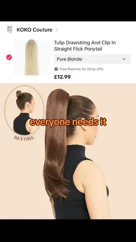 #tiktok #tiktokshop #tiktokshopmademebuyit #spotlight #foryou #fyp #foryoupage #beauty #men #women #mothersday #FathersDay #galentinesday #gift #viral #viralvideo #travel #holiday #daily #fashion #style #hair #extensions #tulip #drawstring #clip #straight #flick #ponytail 