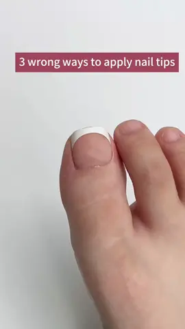 Show you guys 3 wrong ways to apply toe nails❌❌❌ Never apply your toe nails like that😖 #btartboxpressonnails #btartboxnails #xcoattips #easynailart #toenails #nailstutorial #tipsfornails 
