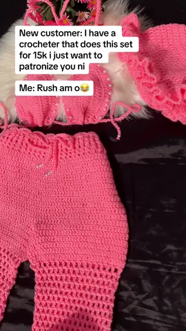 I won’t reduce my price just because another vendor sells their own at a cheaper price😌. Telling a vendor their products are cost or another vendor sells theirs at a lower price is not a good bargaining strategy and that doesn’t mean i will reduce my price😊 you can actually get yours there😌. We are not cheap but we are very affordable and trust me making an outfit is a lot of work😊.      ##crochetoutfits #tiktoknigeria🇳🇬 #crochetersoftiktok #fyp ##tiktok #SmallBusiness #foryou #phelliescrocheroom #handmade 
