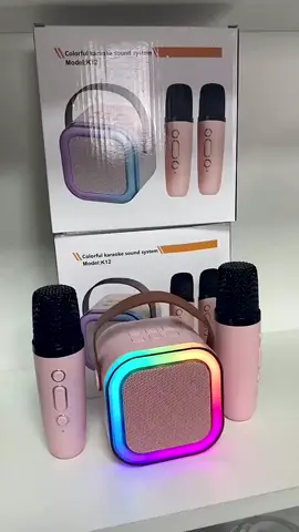 Achieve the freedom of karaoke at home! Only 198!#K12 #k12minikaraoke #K12speaker #k12bluetoothspeaker