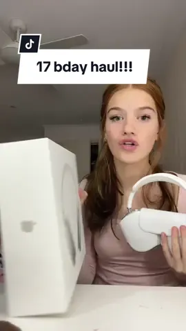 annual bday haul post!! tysm to eveyone who wished me a happy bday or got me a gift 🩷🩷🩷🩷    #bday #birthday #birthdayhaul #17 #haul #fyp #17bdayhaul #airpodmax 