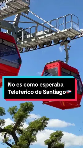 No es lo que esperaba con el teleferico de Santiago de Los Caballeros, República Dominicana 🇩🇴. #republicadominicana #santiagodeloscaballeros 