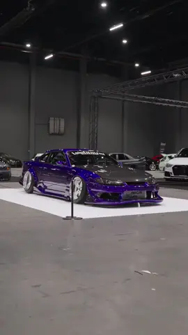 S15 in purple DONE RIGHT 😍 #Nissan #Silvia #S15 #CarShow @Joey 