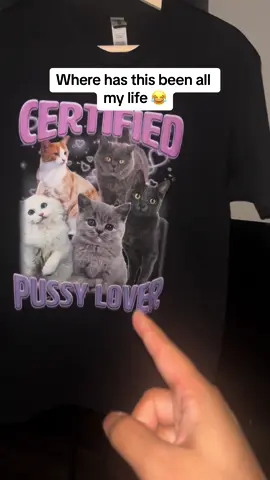 One of the best things I’ve found lol #catlover #cats #catclothes #catmemes #furbaby #kitty #funnycat #catshirt #catmeme #certifiedcatlover 