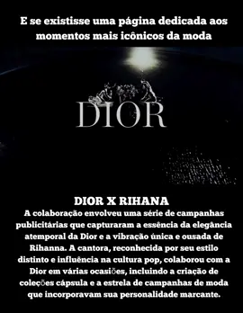 🚨 SIGA A PÁGINA PARA MAIS CONTEÚDOS ASSIM #rihanna #dior #fashiontiktok #modaclassica #modainovadora #streetwear #collab #outfitideas #fashioninspo 