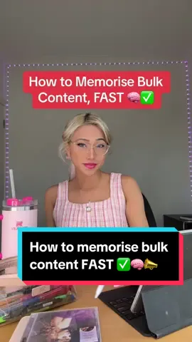 This has saved my grades SO MANY times 📚✅💯🧠 - THE METHODS: 1️⃣ Loci Method - envision a common route or room, and make a list of all the objects you pass. Relate each object to a piece of content you have to memorise (e.g. your door handle is circular, like the shape of a ribosome, which produces protein for the cell). Whenever you need to remember the info, walk through the route/room in your mind to bring back the information 🏡  . 2️⃣ Flashcards - create flashcards with a question or cue on the front. Practice them by trying to answer the question/cue without looking at the answer (either by saying it out loud or writing it down). Then flip it over to check if you got it right. Do it at least 3 times in a row during each session. If you get it wrong, reset back to 0 🗂️ . 3️⃣ Blurting - write down everything you can remember about the topic on a blank sheet of paper, then compare to your notes. Add the areas you missed. Repeat until you remember everything 📣 - #memoryhacks #memorytips #studytips #studyhacks #studytok #students