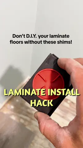 These shims will make your life so much easier if you plan to put down some new laminate floors!  #remodel #constructiontok #homerenovation #Home diy project #design #entrepreneur #interiordesign #hardwork #woodworking #renovation #homedecor #tools #DIY #carpentry #work  #homemade #remodeling 