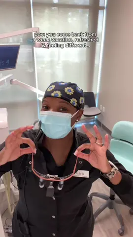 Glad to be back doing what I love 🫶🏾🦷🪥#fyp #fypシ #dentalhygienist #dentalhygienistlife #dentalhygiene #dentalhygienestudent #rdh #scrublife #viral #foryoupage #foryou 