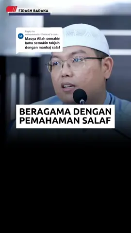 Replying to @muhammadarifinhas6 semoga kita semua senantiasa diberi hidayah untuk mempelajari agama sesuai pemahaman para Salaf karena ini adalah jalan selamat. Allahuma aamiin 