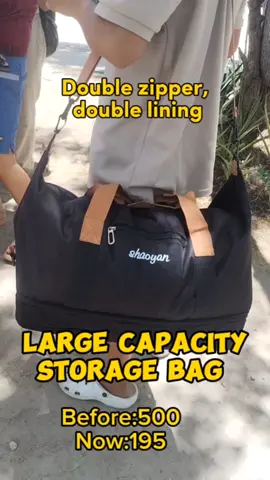 LARGE CAPACITY TRAVEL BAG #travelbag #trolleybag #maternitybag #handcarrybag #tiktoktrend #foryou #halobag @JavelZ @JavelZ 