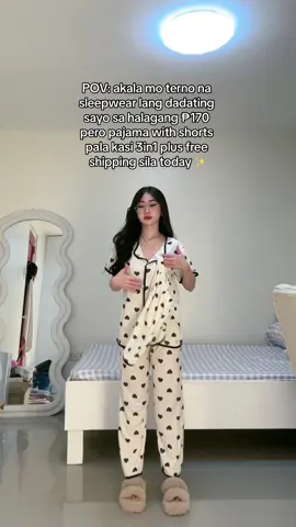favorite pajama ko na to huy #fyp #mrjmshn_ #flashsale #freeshipping #pajama #sleepwear 