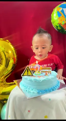 Barakallah nak umurnya ke 2 tahun 🤍 #23april2022 #BariqDzakiBudiman #birthdayboy #CapCut 
