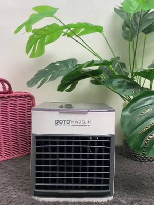 Ac portable mini dengan harga yang murah? Ya cuma goto Madelin, langsung di checkout guys mumpung lagi #wibgajian  #govi #fyp #viral #komedi #lampukristal #diffuser #acportable #goto #kipas 