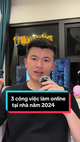 3 công việc online có thể làm tại nhà 2024 #mmo #affiliate #tranding 