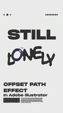 Here's how to create an Offset Path Effect on Text in Adobe Illustrator 🪄 I'll provide daily Adobe tips 👍  remember to save them! ✨ #graphicdesign #typography #howto #designhack #adobeillustrator #adobeillustratortutorial #logodesign #logotype #wordmark #wordmarklogo #branddesign 