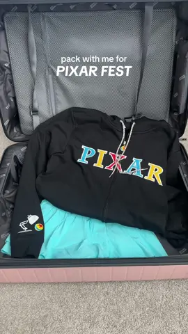 its time!! pack with me for Pixar Fest, starting this weekend at Disneyland!! ❤️💛💙 