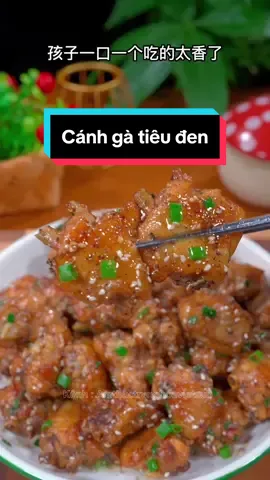 Cánh gà tiêu đen này  nhà bạn sẽ rất thích #ẩmthuctrunghoa #ẩmthực #xuhuong #xuhuongtiktok #mónngonmỗingày #nấuăn #nấuăncùngtiktok #giavi #giavitrungquoc #nấutheotiktok #nấuănngon #nấugìhômnay #ăncungtiktok 