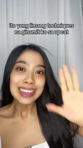Replying to @doti Para sa mga future UPCAT takers! 🥰🫶🌻  Ito yung limang techniques na ginamit ko sa UPCAT na feeling ko naman nakatulong kaya napasa ko ang BS Bio sa UP Diliman. Yung numbers 1 and 2 ay play safe technique lang po because the results are out of our hands na po at hindi na natin yan kontrolado. Congrats to all isko and iska! ☺️🫶 #schooltips #forstudents #upcat #kcsharestips #learnwithkc #LearnItOnTikTok #tiktokskwela #eduwow 
