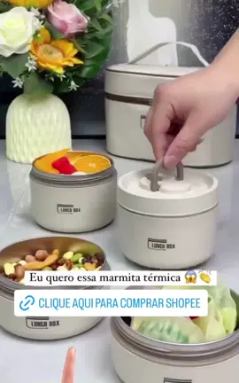 Lancheira De Aço Inoxidável Microondas 304 Com Isolamento Redondo Para Armazenamento De Alimentos , Térmica Selada.  🔗LINK NA BIO OU NOS HISTORY do Instagram - então já segue lá  🔥 Caso tenha alguma dificuldade pode chamar no direct.  🛍️ Comprando aqui você economiza seu dinheiro e seu tempo em apenas com um click 😉🔥 #compeinhasnashopee #promocao #shoppe #seguenossapagina 💸⏳💰