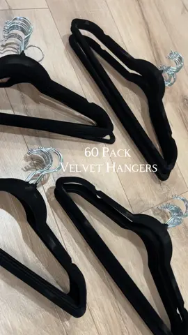 60 pack of Velvet non-slip hangers ON SALE for less than $0.43 PER hanger??!!? A must buy for sure ✅ & as you can tell by the end of this video- these are my fav hangers for my closet! Non-slip, they don’t crease, & they save so much space in your closet… for more clothes of course 😉😉 #velvethangers #closetorganization #closet #houseday#CapCut 