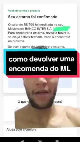 Devolução de mercadoria do Mercado livre, rápido e fácil.   #mercadolibre #ml #mercadoria #devolucao #vaiprafycaramba #fyp 