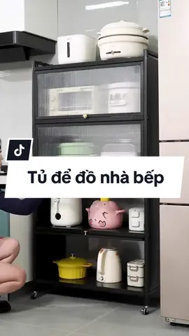Tủ Đựng Đồ Nhà Bếp Bằng Thép Cacbon Thông Minh, Hiện Đại. Có Bánh Xe Di Chuyển Nhẹ Nhàng & Tiện Lợi,,::,,• #giadungtienich #giadungnoithat #tudedo #tudedonhabep #tudedodanang #tủđồ #nhabep #nhabepdep #phongbephiendai 
