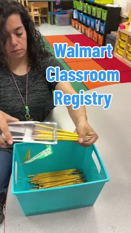 #WalmartPartner @Walmart registries helping teachers get the items they truly need and want for their classroom. I have my Walmart classroom wishlist ready to share, have you created yours? Head over to my bio to get started. #teachersontiktok #teachersappreciationweek #prekteacher #classroomwishlist #paid