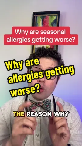 Why are seasonal allergies getting worse? What is botanical sexism? Botanical sexism is a highly flawed hypothesis that tries to explain why more people have seasonal allergies. #allergies #tiktokdoc #LearnOnTikTok 