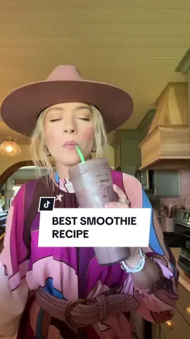 IT ALWAYS HITS THE SPOT 👏🏼 #Recipe #smoothie #breakfast #easy 