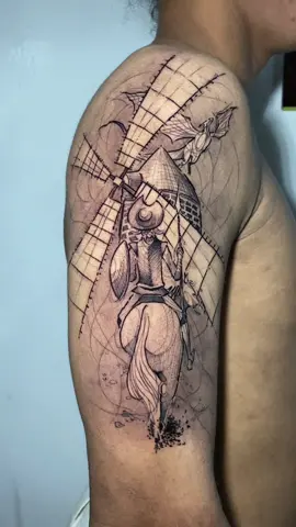 Dom Quixote ⚔️ #donquixote #tattoo #art #tattooartist #knight #fy 