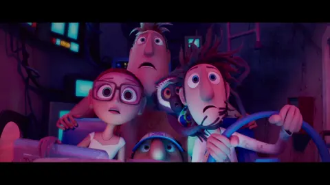 Food Hurricane - Cloudy with a Chance of Meatballs (2009) - TM & © #SonyPictures Flint (Bill Hader) and the others take to the skies to fight off the attacking food. Click the link in bio to watch the full movie.  #cloudywithachanceofmeatballs #billhader #annafaris #movieclips