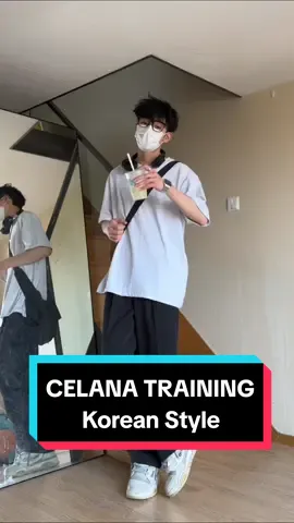 Celana Training Korean Style Model Terbaru ✨  #ootdpria #outfitpriakeren #celanapria #celanapriakekinian #celanakainpria #belanjaditiktoklagi 
