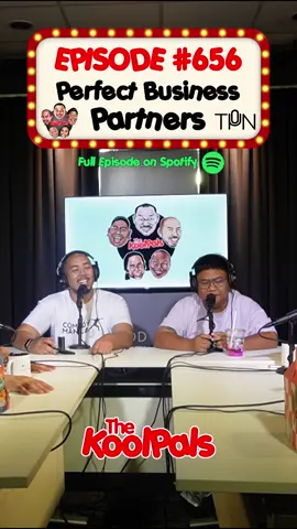 Masama bang maging business partner ang makakaibigan? Watch the full episode on Spotify! Episode #656 Perfect Business Partners #fyp #foryou #watchonspotify #thekoolpals #Jamescaraan #nonongballinan #ryanrems #gblabrador #mumanreyes