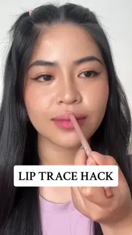 Try this hack using Lip Trace and Glass Stain 👀