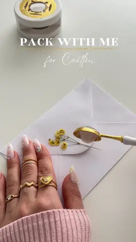 ASMR Packaging!✨ Thank you, Caitlin!💛 #asmr#asmrpackaging#asmrjewelrypackaging#packwithme#packanordertogether#asmrsounds#asmreating#asmrtapping#asmrrelax#asmrcommunity#goldjewellery#musthavejewelry#uksmallbusiness#ukjewellery#tarnishfreejewelry#waterproofjewelry#womanownedbusiness#aesthetic#fashion