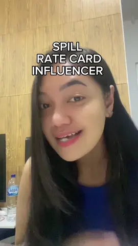 spill rate card dulu yuukkk #influencermarketing 