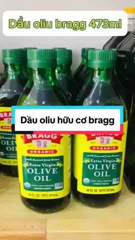 Dầu oliu hữu cơ #thucphamhuuco #xanhlaorganic #cuahanghuuco #organicfood #sieuthihuuco #dauoliubragg 