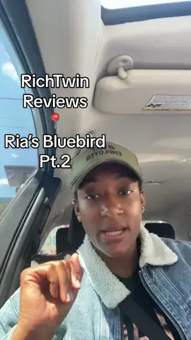 Pt.2 of Ria’s Bluebird Review #atlanta #review #riasbluebird 